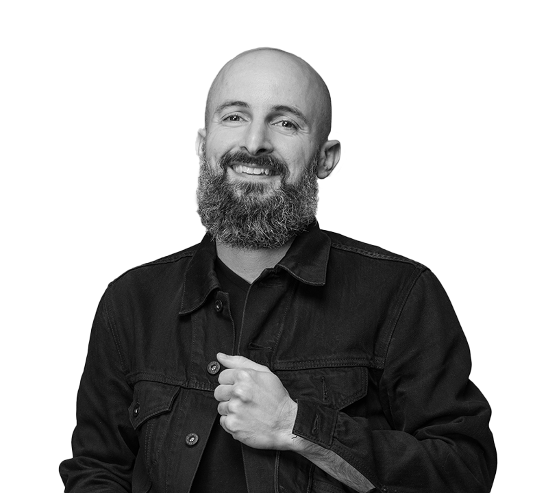 Andy Fabians headshot on a transparent background